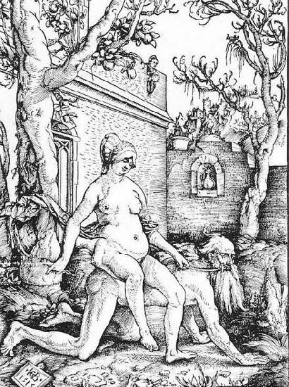 BALDUNG GRIEN, Hans Aristotle and Phyllis